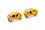 C&L Performance Series Front Brake Calipers; Yellow (11-14 Mustang GT w/o Performance Pack)