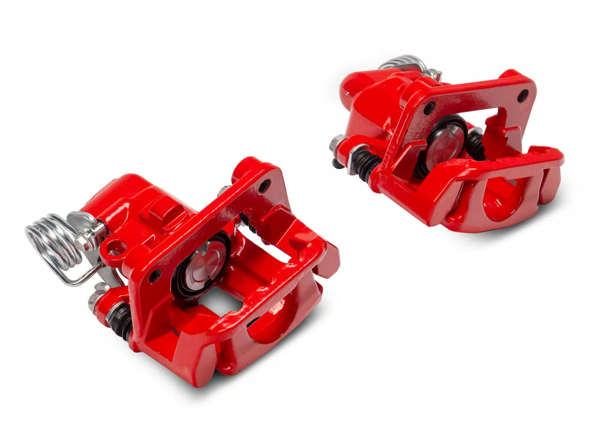 C&L Performance Series Rear Brake Calipers; Red (94-04 Mustang Cobra, Bullitt, Mach 1)