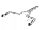 C&L Race Cat-Back Exhaust with Polished Tips (15-17 Mustang GT Fastback)