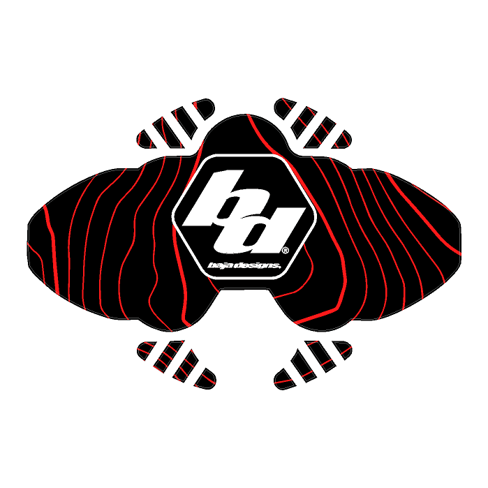 Baja Designs LP6 Topo Light Cover Overlays  - Universal