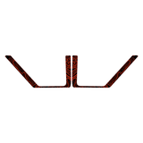 Topo Front Door Net Trim Overlay Kit (Printed Series) - 2021+ Bronco