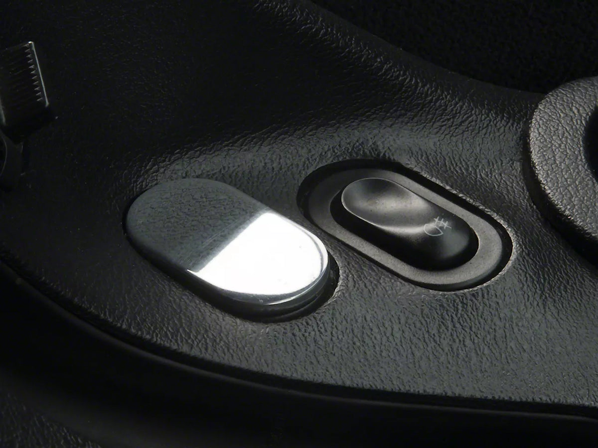 Speedform Modern Billet Coin Holder Delete; Polished (94-04 Mustang)
