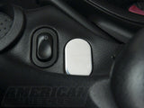 Speedform Modern Billet Coin Holder Delete; Polished (94-04 Mustang)