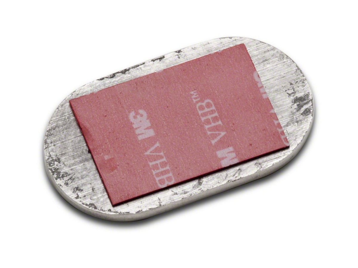 Speedform Modern Billet Coin Holder Delete; Polished (94-04 Mustang)