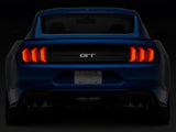 MP Concepts MP Concepts GT500 Style Rear Spoiler with Wicker Bill Add-On & Renegade Series Sequential LED Tail Lights; Gloss Black (15-23 Mustang Fastback)
