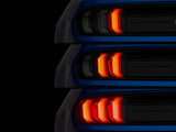 MP Concepts MP Concepts GT500 Style Rear Spoiler with Wicker Bill Add-On & Renegade Series Sequential LED Tail Lights; Gloss Black (15-23 Mustang Fastback)