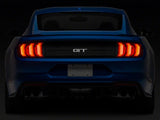 MP Concepts MP Concepts GT500 Style Rear Spoiler with Wicker Bill Add-On & Renegade Series Sequential LED Tail Lights; Gloss Black (15-23 Mustang Fastback)
