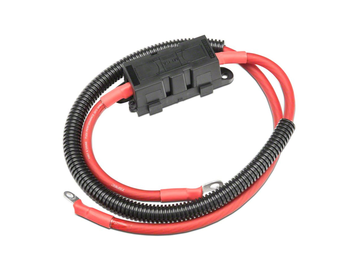 SR Performance Premium Power Wire Kit with 200 AMP Alternator (05-08 Mustang GT)