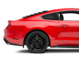 SpeedForm MP Concepts Rear & SpeedForm Quarter Window Louvers; Gloss Black (15-23 Mustang Fastback)