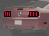 Raxiom Vector V2 LED Tail Lights with Axial Series LED Side Markers and Third Brake Light (05-09 Mustang)