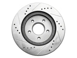 C&L Super Sport Cross-Drilled and Slotted Rotors; Front and Rear (05-10 Mustang GT; 11-14 Mustang V6)