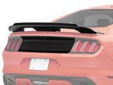 MP Concepts GT500 Style Rear Spoiler with Wicker Bill Add-On and Decklid Panel; Gloss Black (15-23 Mustang Fastback)