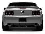 Raxiom Axial Series CCFL Halo Projector Headlights and Gen5 Tail Lights; Black Housing; Smoked Lens (05-09 Mustang w/ Factory Halogen Headlights, Excluding GT500)