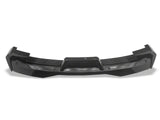 SpeedForm 3-Piece Chin Spoiler with Dark Horse Style Rear Spoiler; Gloss Black (24-26 Mustang Fastback w/o Performance Pack)