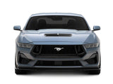 SpeedForm 3-Piece Chin Spoiler with Dark Horse Style Rear Spoiler; Gloss Black (24-26 Mustang Fastback w/o Performance Pack)