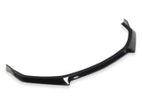 SpeedForm 3-Piece Chin Spoiler with Dark Horse Style Rear Spoiler; Gloss Black (24-26 Mustang Fastback w/o Performance Pack)