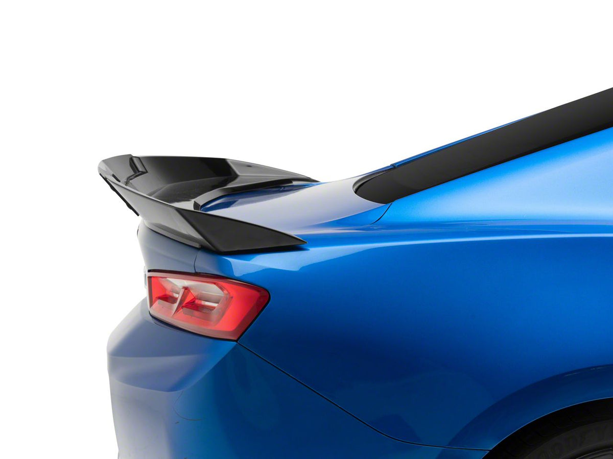 MP Concepts Chin Spoiler and Wickerbill Rear Spoiler; Gloss Black (16-24 Camaro, Excluding ZL1)