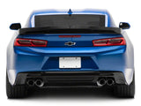 MP Concepts Chin Spoiler and Wickerbill Rear Spoiler; Gloss Black (16-24 Camaro, Excluding ZL1)