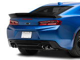 MP Concepts Chin Spoiler and Wickerbill Rear Spoiler; Gloss Black (16-24 Camaro, Excluding ZL1)