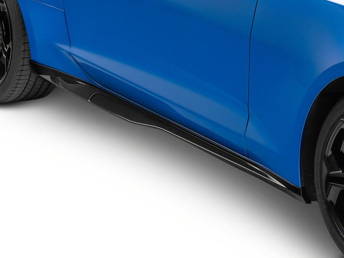 MP Concepts Chin Spoiler and Rocker Panels; Gloss Black (16-24 Camaro, Excluding ZL1)