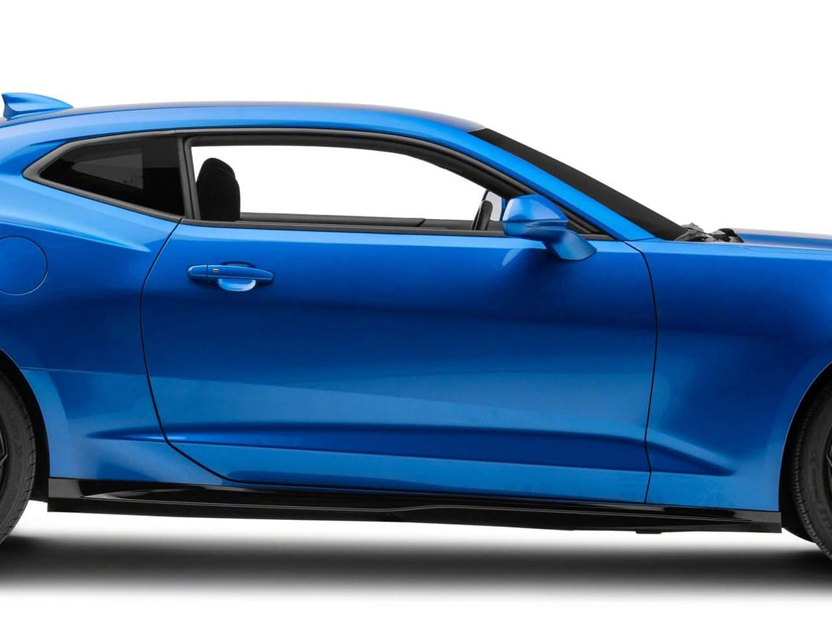 MP Concepts Chin Spoiler and Rocker Panels; Gloss Black (16-24 Camaro, Excluding ZL1)