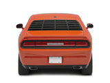 MP Concepts Quarter and Rear Window Louvers; Matte Black (08-23 Challenger)