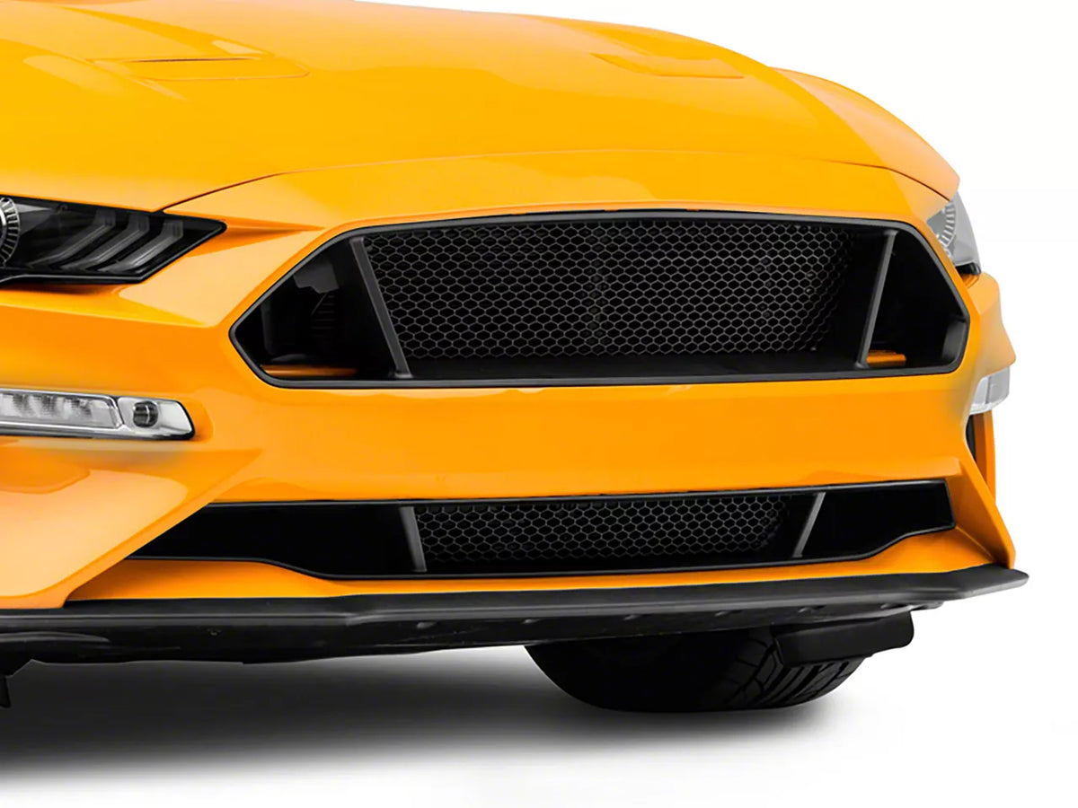 MP Concepts Upper and Lower Grilles; Black (18-23 Mustang GT, EcoBoost)