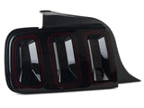 Raxiom Gen5 Tail Lights and Axial Series LED Third Brake Light; Smoked (05-09 Mustang)