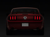 Raxiom Vector V2 LED Tail Lights and Axial Series LED Side Markers; Smoked (05-09 Mustang)