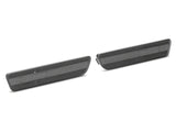 Raxiom Vector V2 LED Tail Lights and Axial Series LED Side Markers; Smoked (05-09 Mustang)