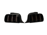 Raxiom Vector V2 LED Tail Lights and Axial Series LED Side Markers; Smoked (05-09 Mustang)