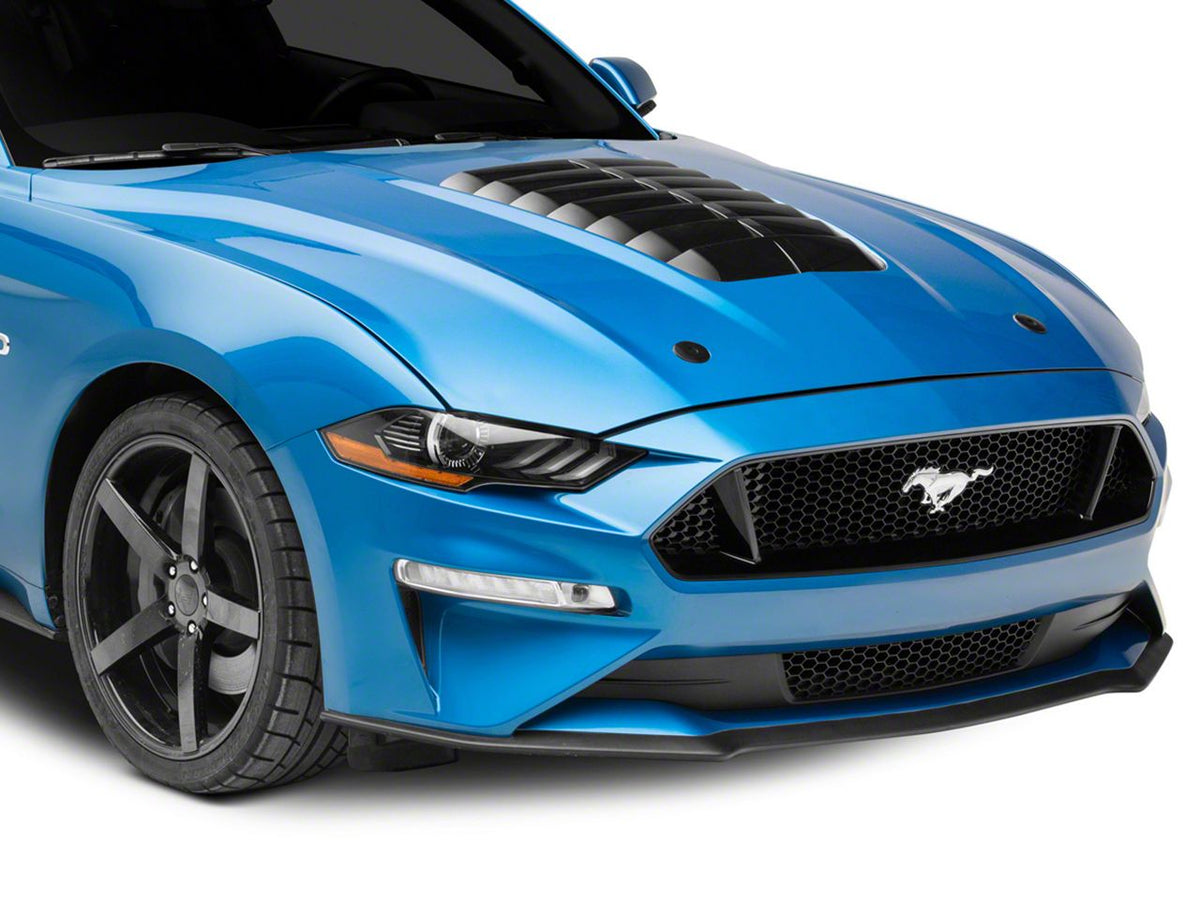 MP Concepts GT500 Style Hood and Front Bumper Combo Kit; Unpainted (18-23 Mustang GT, EcoBoost)