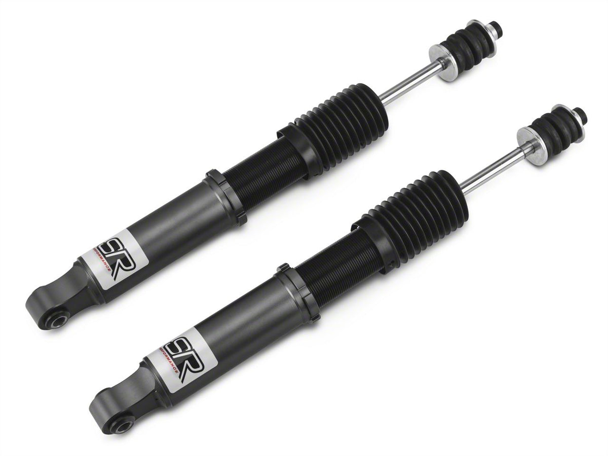SR Performance V2 Height and Damping Adjustable Coil-Over Kit with Polyurethane Rear Spring Isolators (94-04 Mustang, Excluding 99-04 Cobra)