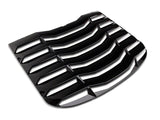 Speedform Sport Quarter and MP Concepts Rear Window Louvers; Gloss Black (15-23 Mustang Fastback)
