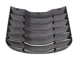 Speedform Sport Quarter and MP Concepts Rear Window Louvers; Gloss Black (15-23 Mustang Fastback)