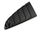 MP Concepts Quarter and Rear Window Louvers; Gloss Black (15-23 Mustang Fastback)