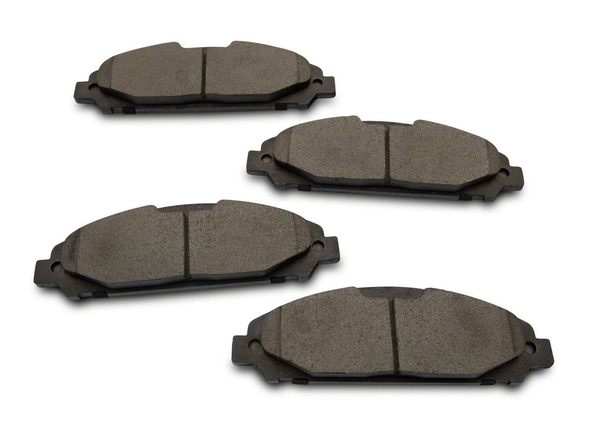 C&L Super Sport Cross-Drilled and Slotted Brake Rotor and Pad Kit; Front and Rear (15-23 Mustang EcoBoost w/o Performance Pack, V6)