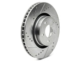 C&L Super Sport Cross-Drilled and Slotted Brake Rotor and Pad Kit; Front and Rear (15-23 Mustang EcoBoost w/o Performance Pack, V6)