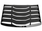 MP Concepts Ikon Motorsports Quarter & MP Concepts Rear Window Louvers; Gloss Black (16-24 Camaro Coupe)