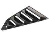 MP Concepts Ikon Motorsports Quarter & MP Concepts Rear Window Louvers; Gloss Black (16-24 Camaro Coupe)