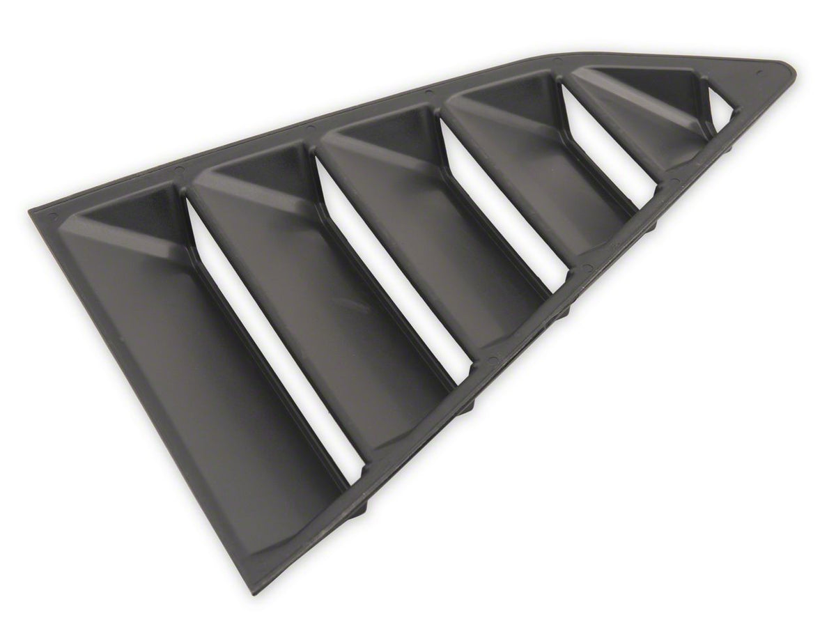 MP Concepts Ikon Motorsports Quarter & MP Concepts Rear Window Louvers; Gloss Black (16-24 Camaro Coupe)