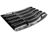 MP Concepts Ikon Motorsports Quarter & MP Concepts Rear Window Louvers; Gloss Black (16-24 Camaro Coupe)