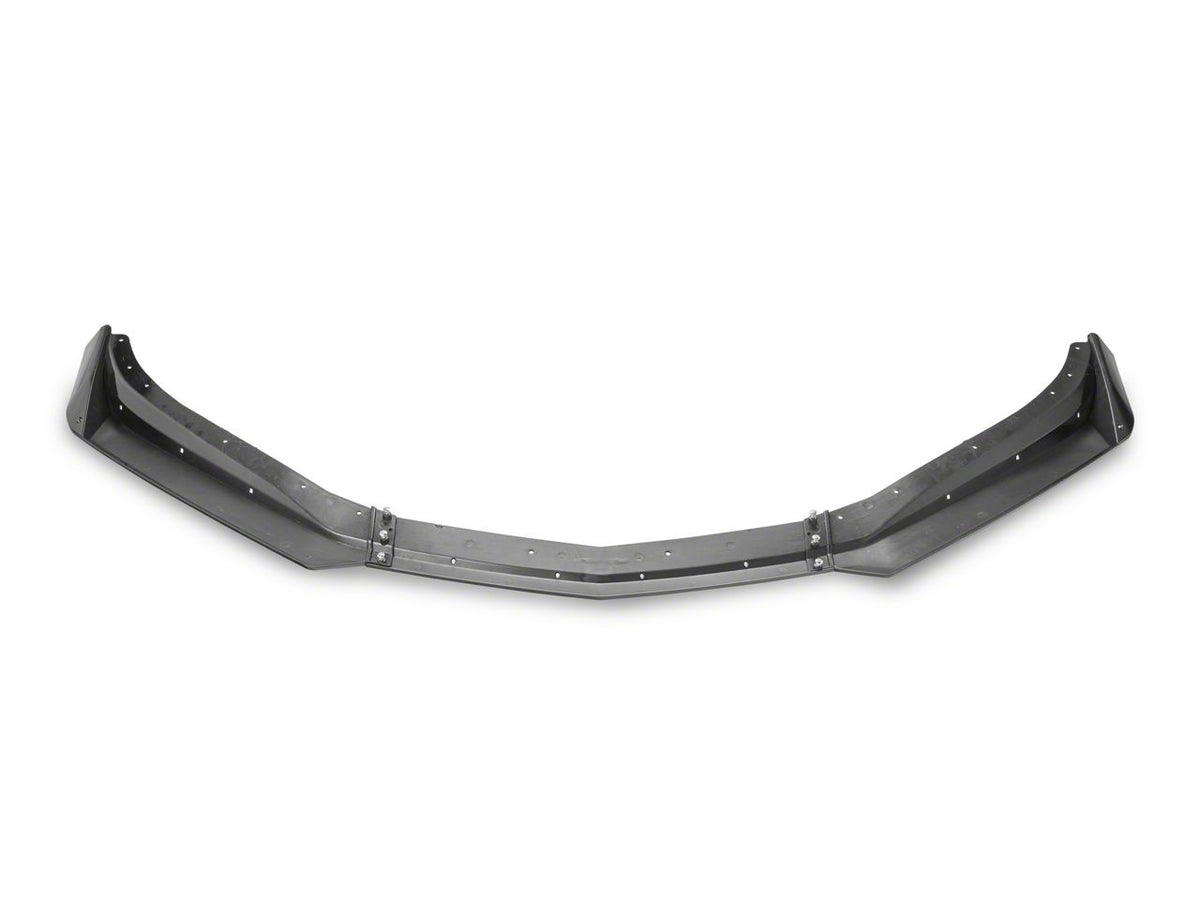 MP Concepts SS/1LE Style Front Bumper Chin Spoiler Lip with MP Concepts Rocker Panels; Gloss Black (19-24 Camaro, Excluding ZL1)