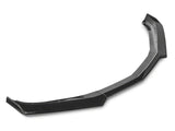 MP Concepts SS/1LE Style Front Bumper Chin Spoiler Lip with MP Concepts Rocker Panels; Gloss Black (19-24 Camaro, Excluding ZL1)