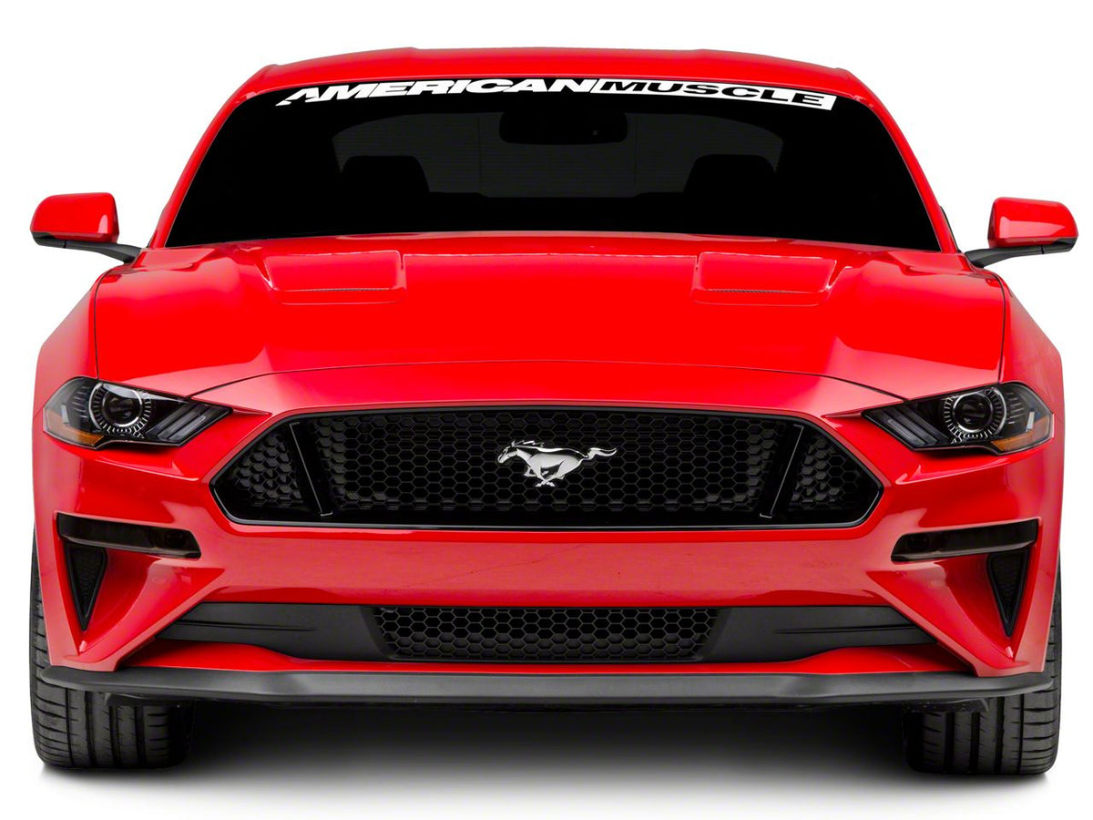SEC10 Quarter Marker and Turn Signal Light Tint; Smoked (18-23 Mustang GT, EcoBoost)