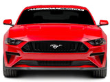 SEC10 Quarter Marker and Turn Signal Light Tint; Smoked (18-23 Mustang GT, EcoBoost)