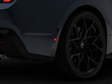 SEC10 Rear Marker Light and Tail Light Tint; Smoked (24-26 Mustang)