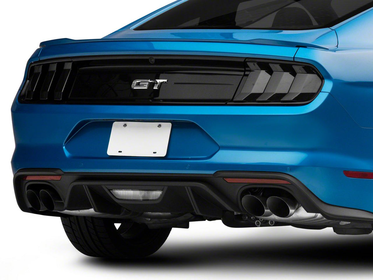 SpeedForm Headlight and Tail Light Covers; Smoked (18-23 Mustang GT, EcoBoost)