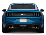 SpeedForm Headlight and Tail Light Covers; Smoked (18-23 Mustang GT, EcoBoost)