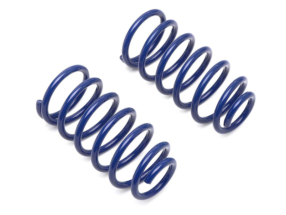 SR Performance Lowering Springs with Polyurethane Spring Isolators (79-04 Mustang Coupe, Excluding 99-04 Cobra)